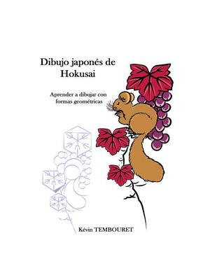 cover image of Dibujo japonés de Hokusai--Aprender a dibujar con formas geométricas